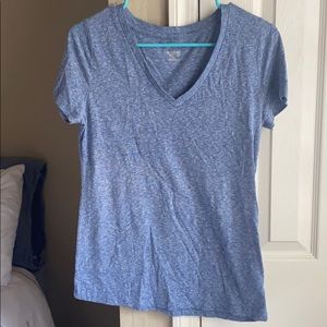 Blue Target V Neck